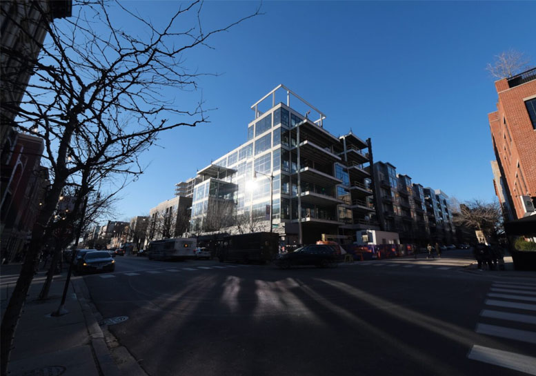 NEWLY INSTALLED WINDOWS BRING ZSD CORP’S MADISON+CARPENTER IN WEST LOOP CLOSER TO COMPLETION