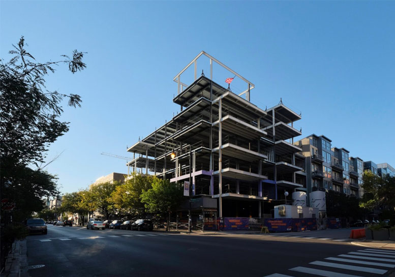 STRUCTURAL WORK NOW TOPPED OUT FOR MADISON+CARPENTER CONDO DEVELOPMENT IN WEST LOOP
