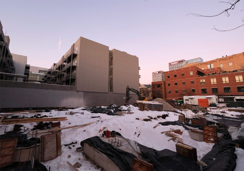 FOUNDATION WORK BEGINS AT MADISON+CARPENTER DEVELOPMENT IN WEST LOOP