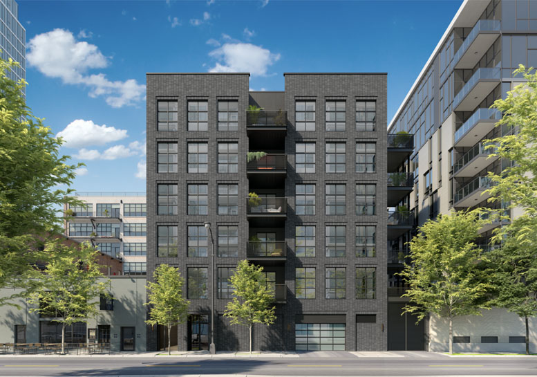 A FINAL LOOK AT THE COMPLETED PEORIA GREEN IN WEST LOOP